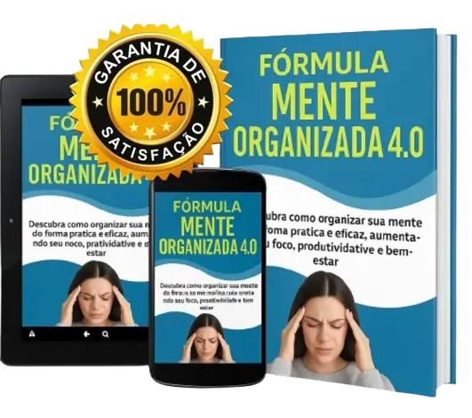 E-book Fórmula Mente Organizada 4.0 100%